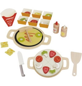 Spielmaus Küche 2 in 1 Crepe   Pizza - Set