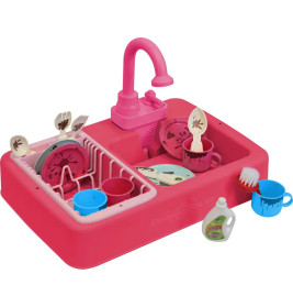 Spielmaus Küche Spülbecken mit Zubehör