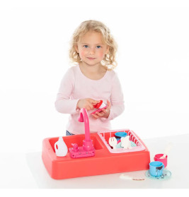 Spielmaus Küche Spülbecken mit Zubehör