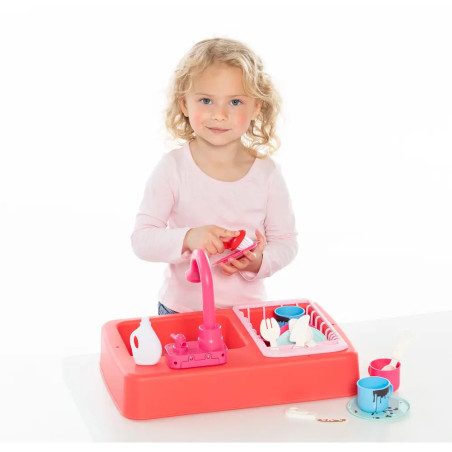 Spielmaus Küche Spülbecken mit Zubehör