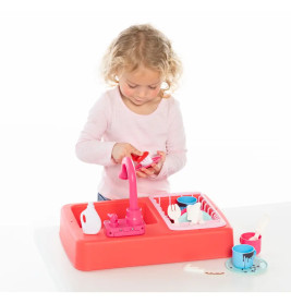 Spielmaus Küche Spülbecken mit Zubehör