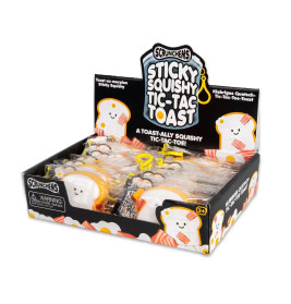 Tic Tac Toast Sticky Squish, klebriges Squishy Anti-Stress Spielzeug