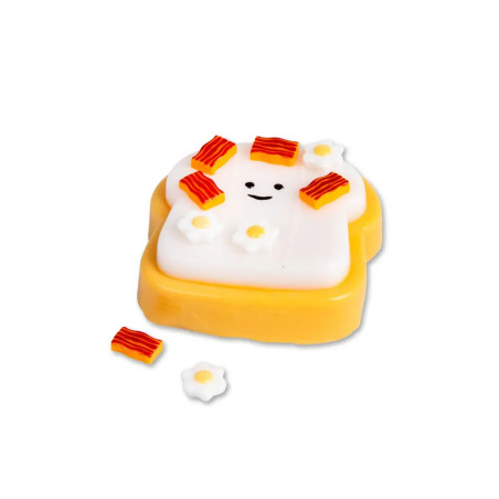 Tic Tac Toast Sticky Squish, klebriges Squishy Anti-Stress Spielzeug