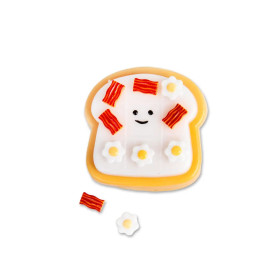 Tic Tac Toast Sticky Squish, klebriges Squishy Anti-Stress Spielzeug