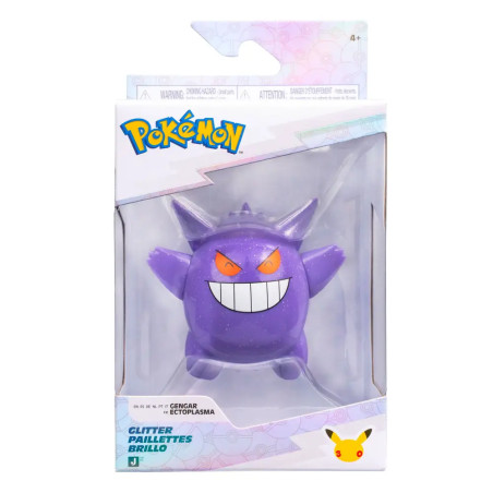 Pokémon Jubiläum Glitzer-Figuren, sortiert