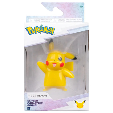 Pokémon Jubiläum Glitzer-Figuren, sortiert
