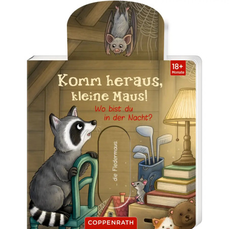 Komm heraus, kleine Maus!: Wo bist du in der Nacht?
