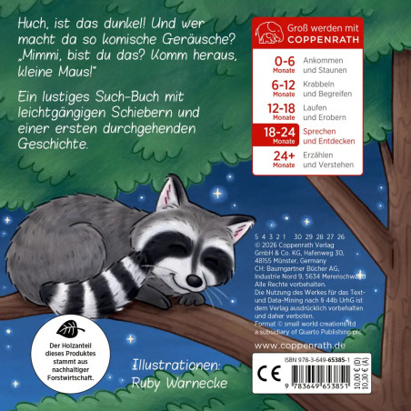 Komm heraus, kleine Maus!: Wo bist du in der Nacht?