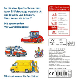 Löschen, baggern, pflügen: Mein Fahrzeuge-Klappenbuch