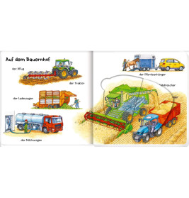 Löschen, baggern, pflügen: Mein Fahrzeuge-Klappenbuch