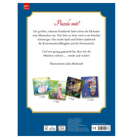 Mein erstes Märchen-Puzzlebuch - Buch mit 4 Puzzles