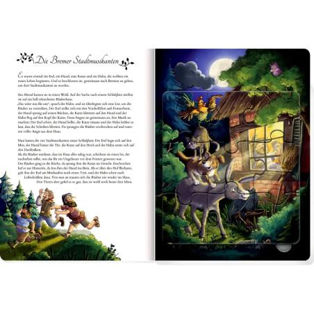 Mein erstes Märchen-Puzzlebuch - Buch mit 4 Puzzles