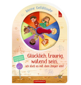 Glücklich, traurig, wütend sein, ich stell es mit dem Zeiger ein! - Meine Gefühlsuhr