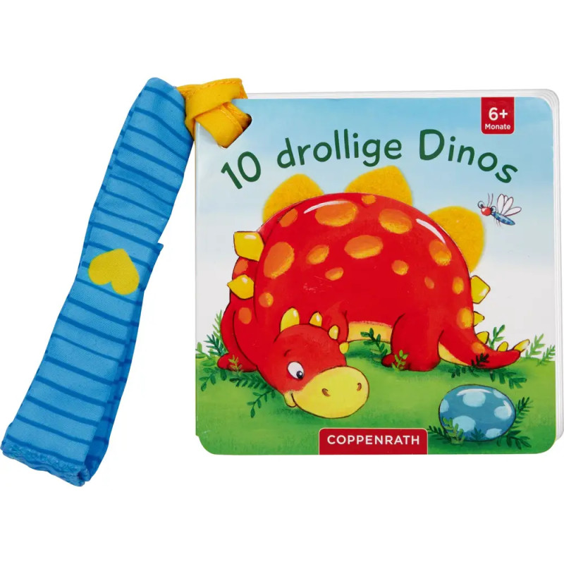 Mein erstes Fühl-Buch für den Buggy: 10 drollige Dinos - Fühlen und die Welt begreifen