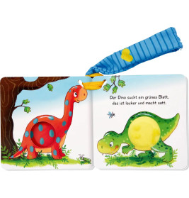 Mein erstes Fühl-Buch für den Buggy: 10 drollige Dinos - Fühlen und die Welt begreifen