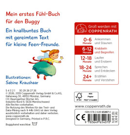 Mein erstes Fühl-Buch für den Buggy: 10 funkelnde Feen - Fühlen und die Welt begreifen