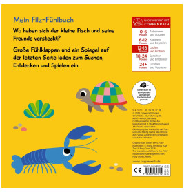 Mein Filz-Fühlbuch: Kuckuck, kleiner Fisch!