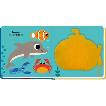 Mein Filz-Fühlbuch: Kuckuck, kleiner Fisch!