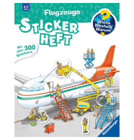 Flugzeuge Stickerheft