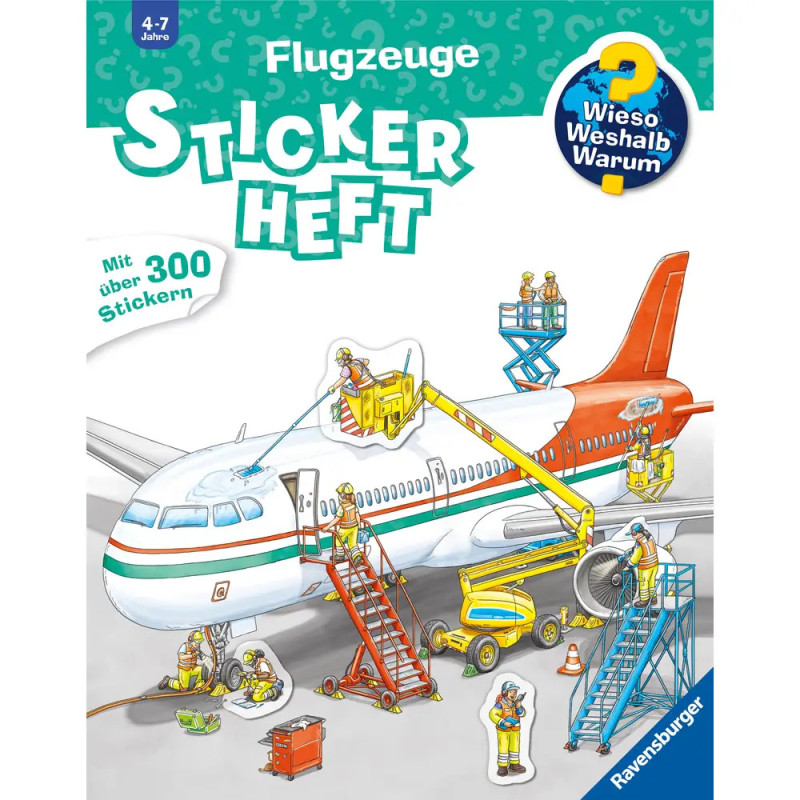 Flugzeuge Stickerheft