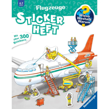 Flugzeuge Stickerheft