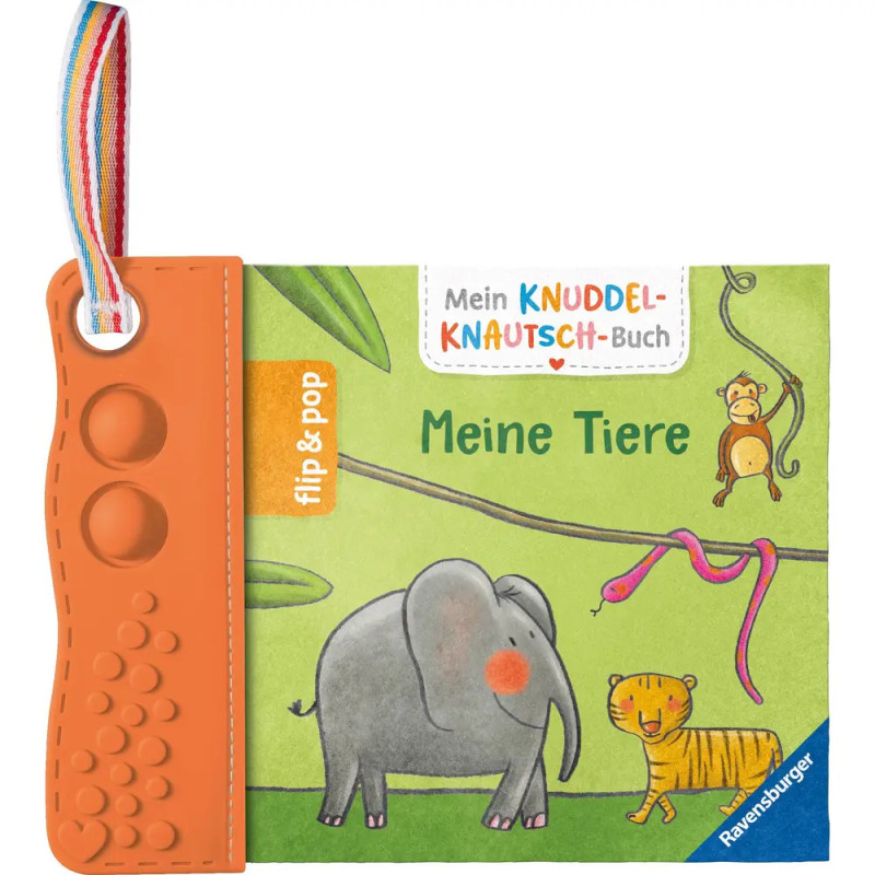 Mein Knuddel-Knautsch-Buch: Meine Tiere flip&flop