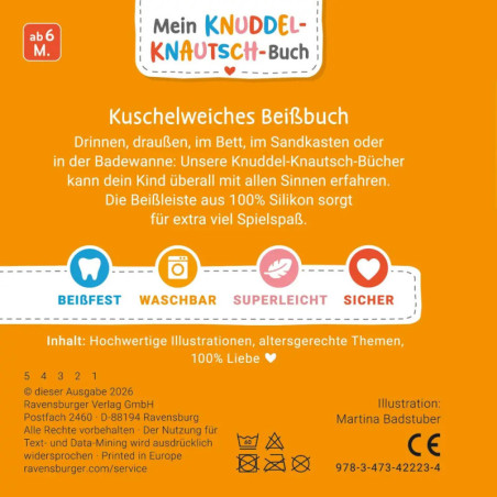 Mein Knuddel-Knautsch-Buch: Meine Tiere flip&flop