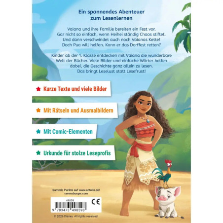 Disney Vaiana: Pua und Heihei