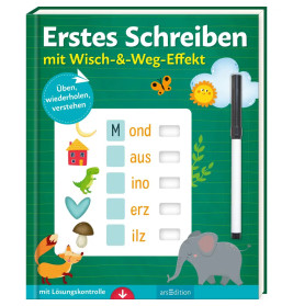 Erstes Schreiben – mit Wisch- -Weg-Effekt
