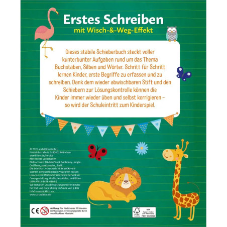 Erstes Schreiben – mit Wisch- -Weg-Effekt