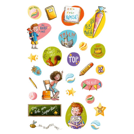 Mutmach-Sticker