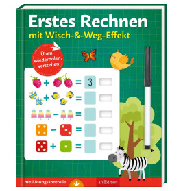 Erstes Rechnen – mit Wisch- -Weg-Effekt