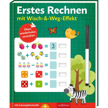 Erstes Rechnen – mit Wisch- -Weg-Effekt
