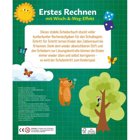 Erstes Rechnen – mit Wisch- -Weg-Effekt