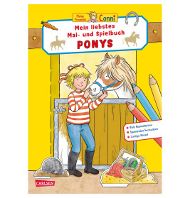 Conni Gelbe Reihe (Beschäftigungsbuch): Mein liebstes Mal- und Spielbuch: Ponys