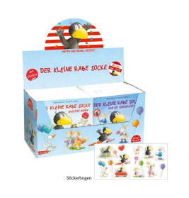 Pixi-Box 193: Der kleine Rabe Socke mit Stickern (8x8 Exemplare)
