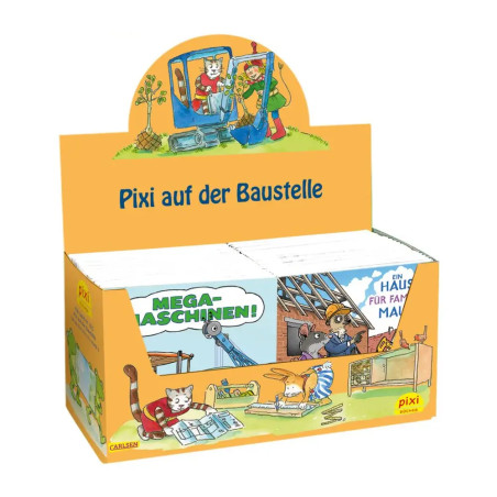 Pixi-Box 311: Pixi auf der Baustelle (8x8 Exemplare)