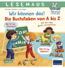 LESEMAUS 125: Wir können das! Die Buchstaben von A bis Z
