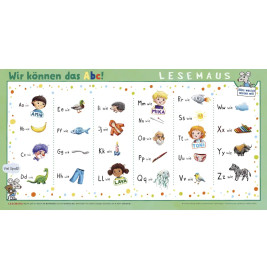 LESEMAUS 125: Wir können das! Die Buchstaben von A bis Z