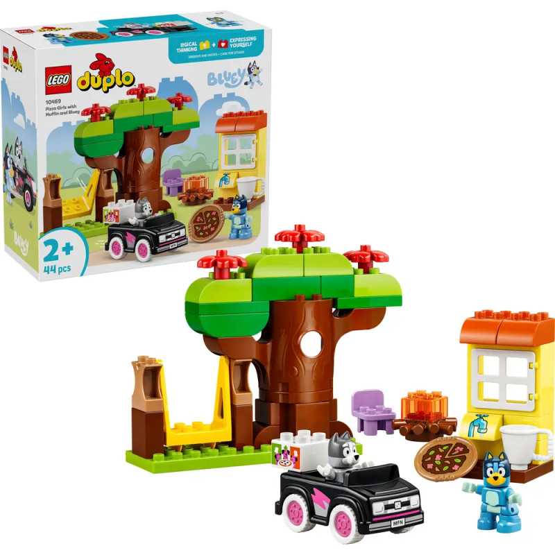 LEGO® DUPLO 10469 Pizza-Schwestern mit Muffin und Bluey
