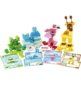 LEGO® DUPLO 10472 Wir Bauen Tiere
