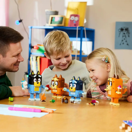 LEGO® Bluey 11217 Blueys Familie aus LEGO Steinen