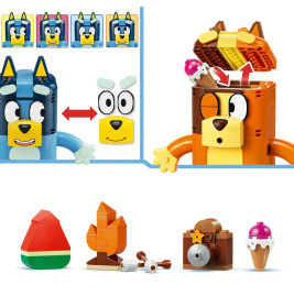 LEGO® Bluey 11217 Blueys Familie aus LEGO Steinen