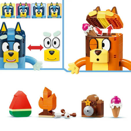LEGO® Bluey 11217 Blueys Familie aus LEGO Steinen