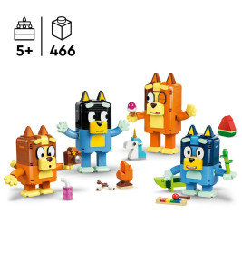 LEGO® Bluey 11217 Blueys Familie aus LEGO Steinen