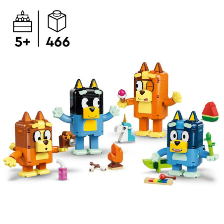 LEGO® Bluey 11217 Blueys Familie aus LEGO Steinen