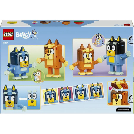 LEGO® Bluey 11217 Blueys Familie aus LEGO Steinen