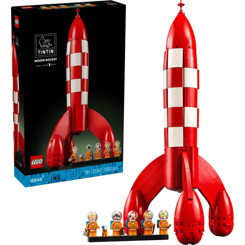 LEGO® Ideas 21367 Die Mondrakete von Tim und Struppi