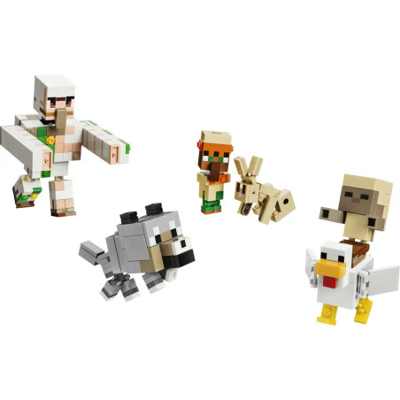 LEGO® Minecraft™ 21592 Angriff des Hühnerreiters in der Wüste