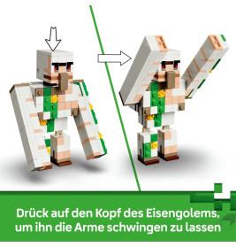LEGO® Minecraft™ 21592 Angriff des Hühnerreiters in der Wüste